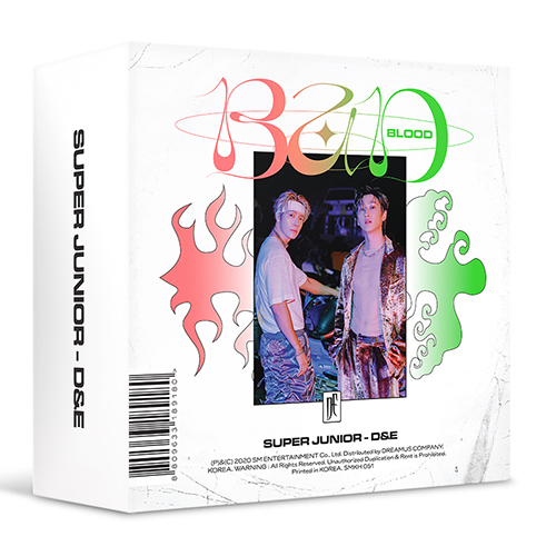 SUPER JUNIOR D&E - BAD BLOOD [4th Mini Album/kit Album]