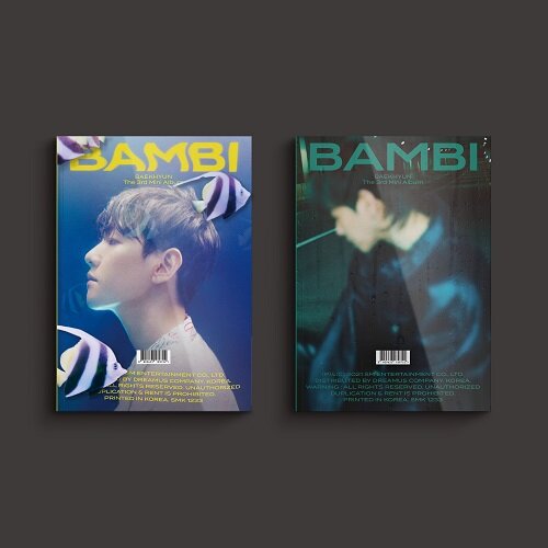 ベクヒョン(EXO) - Bambi [3rd Mini Album/Photo Book Ver./2種のうち1種ランダム発送]