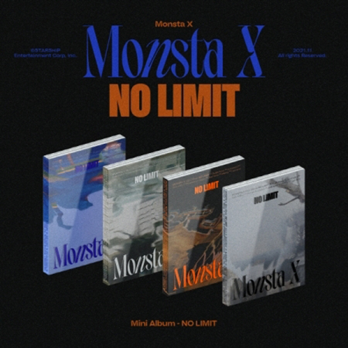 MONSTA X - NO LIMIT [10st Mini Album/4種のうち1種ランダム発送]