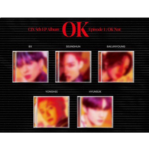 CIX - ‘OK’ Episode 1 : OK Not [5th EP/Jewel ver./5種のうち1種ランダム発送]