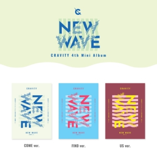 CRAVITY - NEW WAVE [4th Mini Album/3種のうち1種ランダム発送]