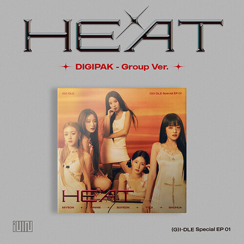 (G)I-DLE - HEAT [Special Album/DIGIPAK-Group ver.]