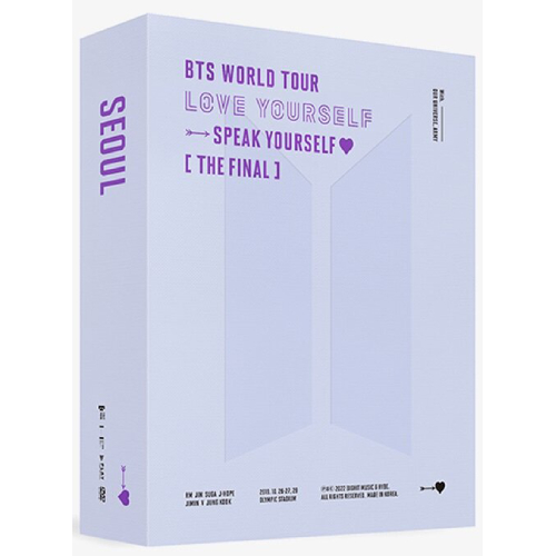 BTS ‐ WORLD TOUR ‘LOVE YOURSELF : SPEAK YOURSELF’ [THE FINAL] (DVD)