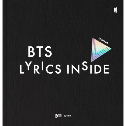 歌詞集「BTS LYRICS INSIDE」(GLOBAL EDITION)