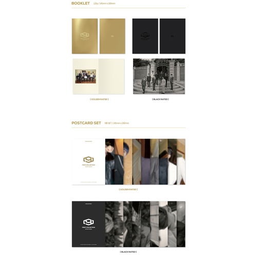 SF9 - FIRST COLLECTION [正規1集/GOLDENRATED or BLACK RATEDランダム発送]