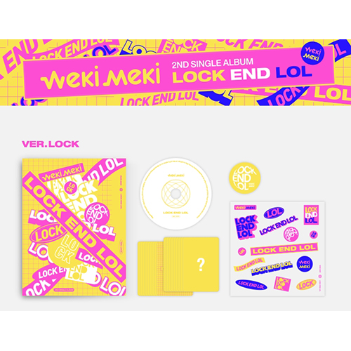 WEKI MEKI - LOCK END LOL [2nd Single Album/LOCK Ver.]
