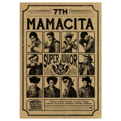 Super Junior 正規7集 Mamacita B Ver 韓国エンタメ トレンドグッズ チケットならkoari コアリ ショップ