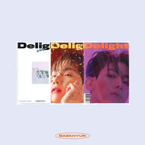 ベクヒョン（EXO） ー Delight [2nd Mini Album/3種のうち1種ランダム]