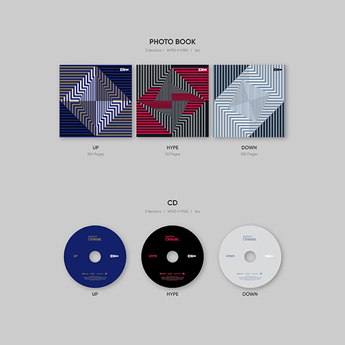 ENHYPENのアルバム3枚×3種類（計9枚）