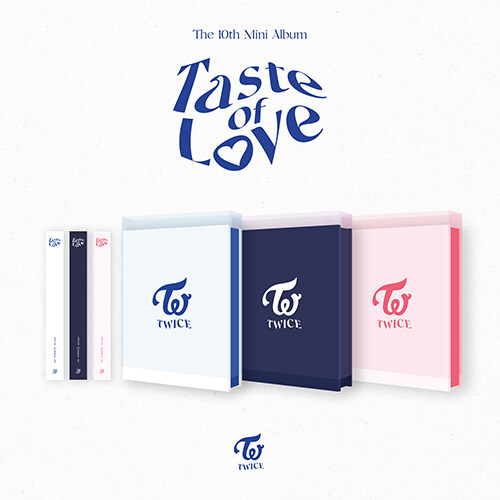 TWICE - Taste of Love [10th Mini Album/3種のうち1種ランダム発送]