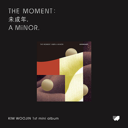 キム・ウジン - The moment : 未成年, a minor. [1st Mini Album/A Ver.]