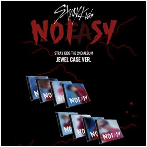 Stray kids - NOEASY[正規2集/Jewel Case ver./8種のうち1種ランダム発送]
