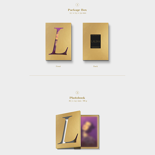 リサ(BLACKPINK) - LALISA [1st Single/GOLD ver.] | 韓国エンタメ