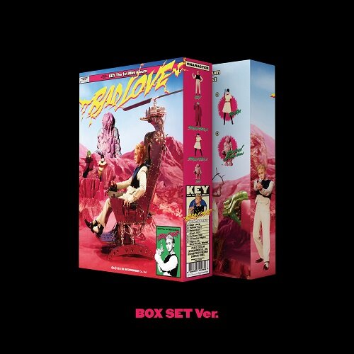 KEY(SHINee) - BAD LOVE [1st Mini Album/BOX SET Ver.]