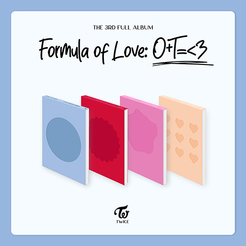 TWICE - Formula of Love: O+T=く3 [正規3集/4種のうち1種ランダム発送]