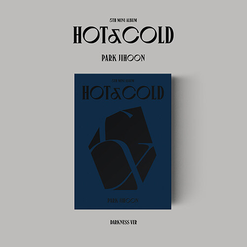 パク・ジフン- HOT&COLD [5th Mini Album/DARKNESS ver.]