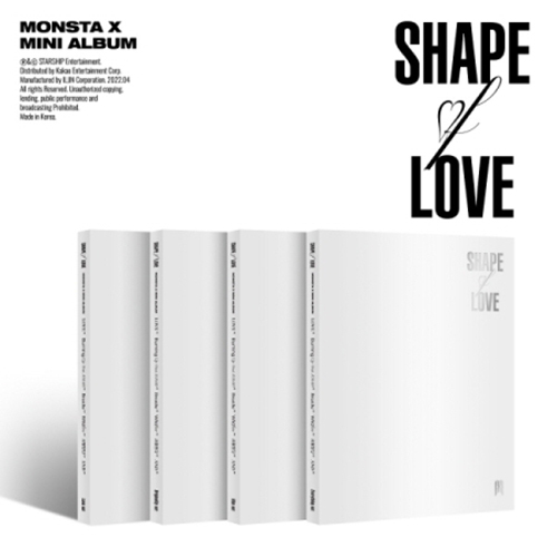 MONSTA X - SHAPE of LOVE [11th Mini Album/4種のうち1種ランダム発送]