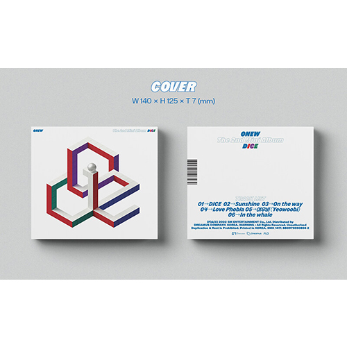 オンユ(SHINee) - DICE [2nd Mini Album/Digipack ver.]