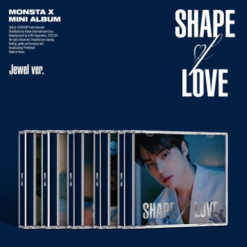 MONSTA X - SHAPE of LOVE [11th Mini Album/Jewel ver./5種のうち1種ランダム発送]