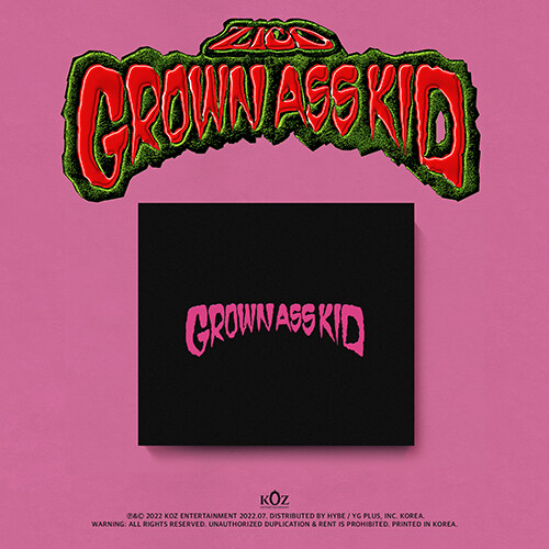 ZICO - Grown Ass Kid [4th Mini Album/Jewel ver.]