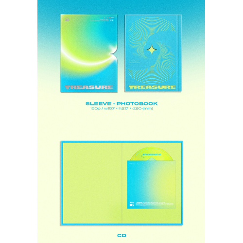 TREASURE - THE SECOND STEP : CHAPTER TWO [2nd Mini Album/PHOTOBOOK ver./LIGHT GREEN ver.]