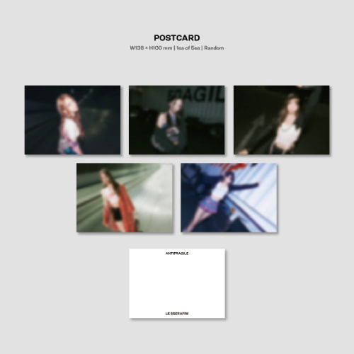 LE SSERAFIM - ANTIFRAGILE [2nd Mini Album/COMPACT ver./5種のうち1種ランダム発送]