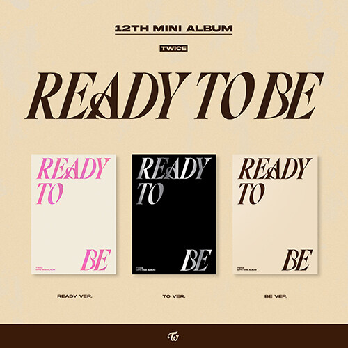 TWICE - READY TO BE [12th Mini Album/3種のうち1種ランダム発送]
