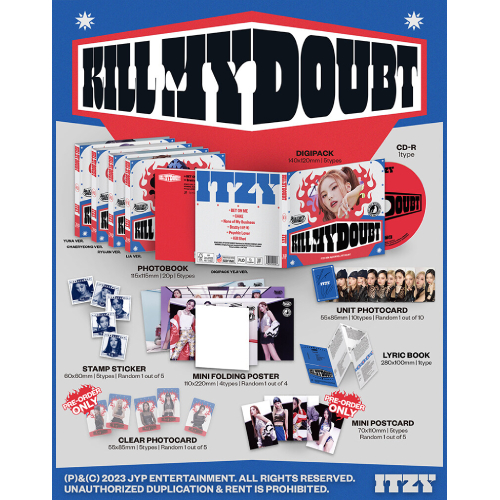 IZTY - KILL MY DOUBT [7th Mini Album/DIGIPACK ver./5種のうち1種ランダム発送]