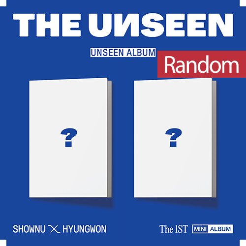 ショヌ×ヒョンウォン(MONSTA X) - THE UNSEEN [1st Mini Album/UNSEEN ALBUM ver./2種のうち1種ランダム発送]