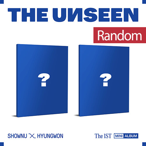 ショヌ×ヒョンウォン(MONSTA X) - THE UNSEEN [1st Mini Album/2種のうち1種ランダム発送]