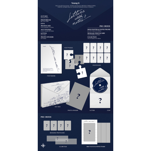 Young K(DAY6) - Letters with notes [正規1集]