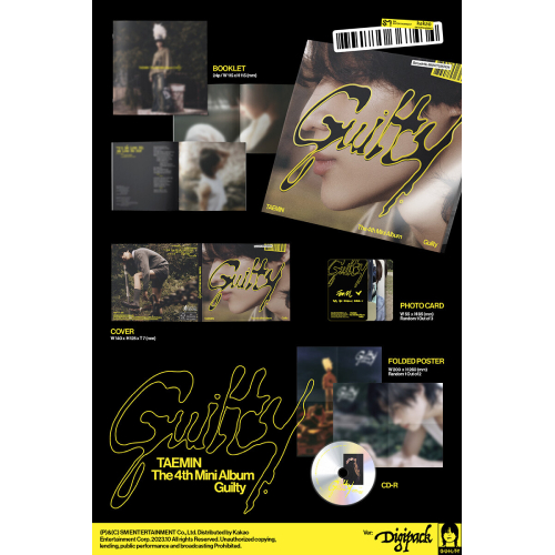 テミン(SHINee)  - Guilty [4th Mini Album/Digipack ver.]