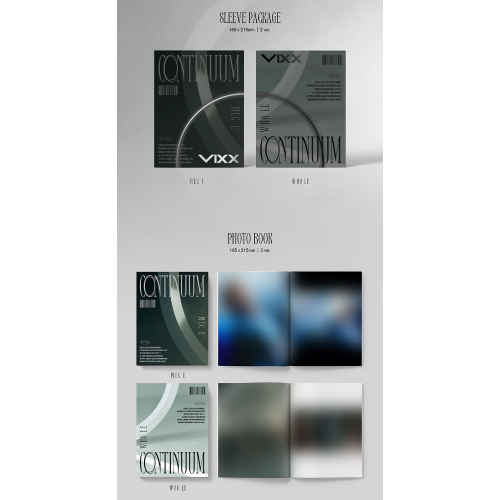 VIXX - CONTINUUM [5th Mini Album/WHOLE ver.]