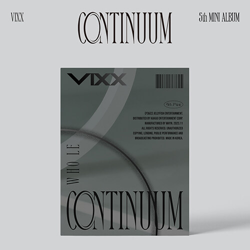 VIXX - CONTINUUM [5th Mini Album/WHOLE ver.] | 韓国エンタメ 