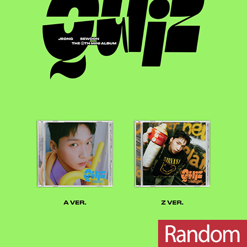 チョン・セウン - QUIZ [6th Mini Album/Jewel ver./2種のうち1種ランダム]