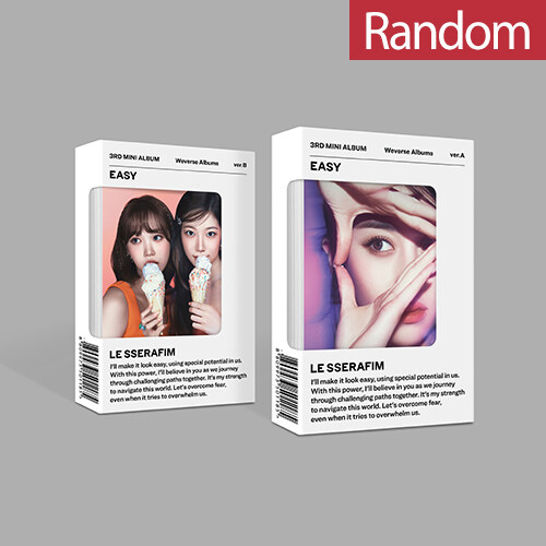 LE SSERAFIM - EASY [3rd Mini Album/Weverse Albums ver./2種のうち1 