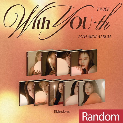TWICE - With YOU-th [13th Mini Album/Digipack Ver./9種のうち1種ランダム発送]