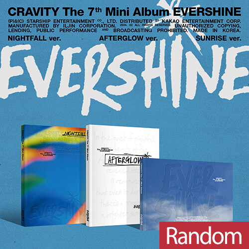 CRAVITY - EVERSHINE [7th Mini Album/3種のうち1種ランダム発送]