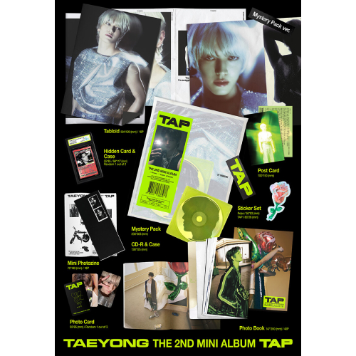 テヨン(NCT) - TAP [2nd Mini Album/Mystery Pack ver.]