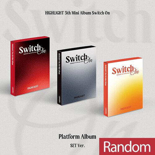 HIGHLIGHT - Switch On [5th Mini Album/Platform ver./3種のうち1種ランダム発送]