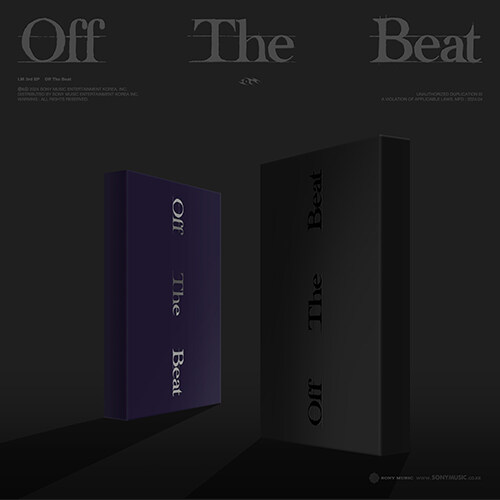 I.M(MONSTA X) - Off The Beat [3rd EP/PHOTOBOOK ver./Beat ver.]