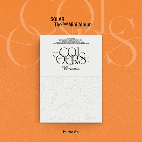 ソラ(MAMAMOO) - COLOURS [2nd Mini Album/Palette ver.]