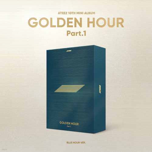 ATEEZ - GOLDEN HOUR : Part.1 [10th Mini Album/BLUE HOUR ver.]