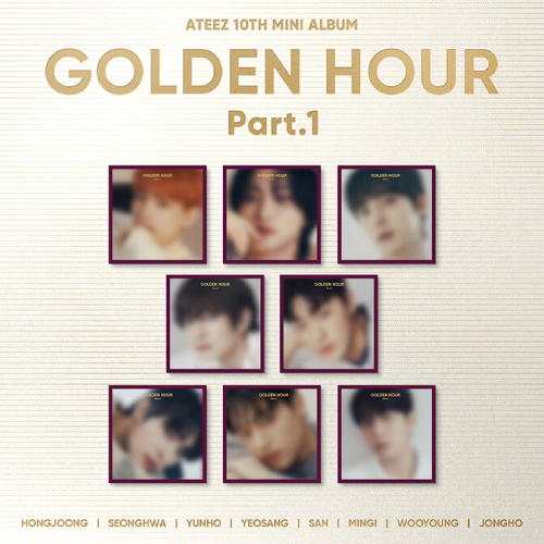 ATEEZ - GOLDEN HOUR : Part.1 [10th Mini Album/Digipak ver./8種のうち1種ランダム発送]