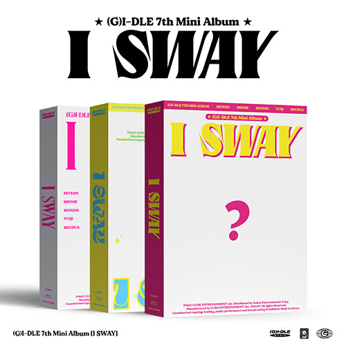 (G)I-DLE - I SWAY [7th Ｍini Album/3種のうち1種ランダム発送]