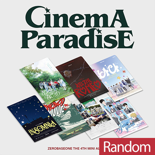 ZEROBASEONE - CINEMA PARADISE [4th Mini Album/ZEROSE ver./7種のうち1種ランダム発送]