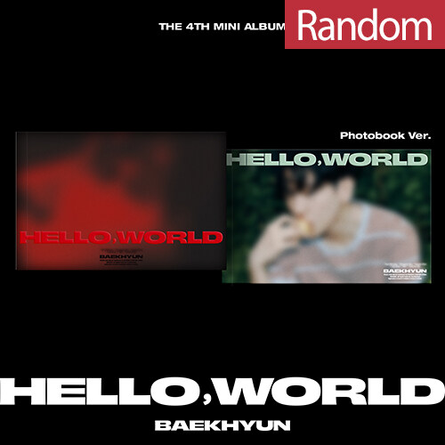 ベクヒョン(EXO) - Hello, World [4th Mini Album/Photobook ver./2種のうち1種ランダム発送]