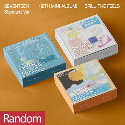 SEVENTEEN - SPILL THE FEELS [12th Mini Album/Standard Ver./3種のうち1種ランダム発送]