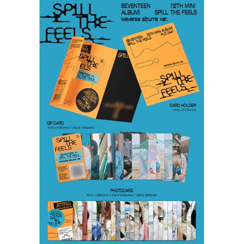 SEVENTEEN - SPILL THE FEELS [12th Mini Album/Weverse Albums Ver.]