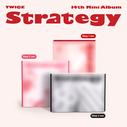 TWICE - STRATEGY [14th Mini Album/3種のうち1種ランダム発送]